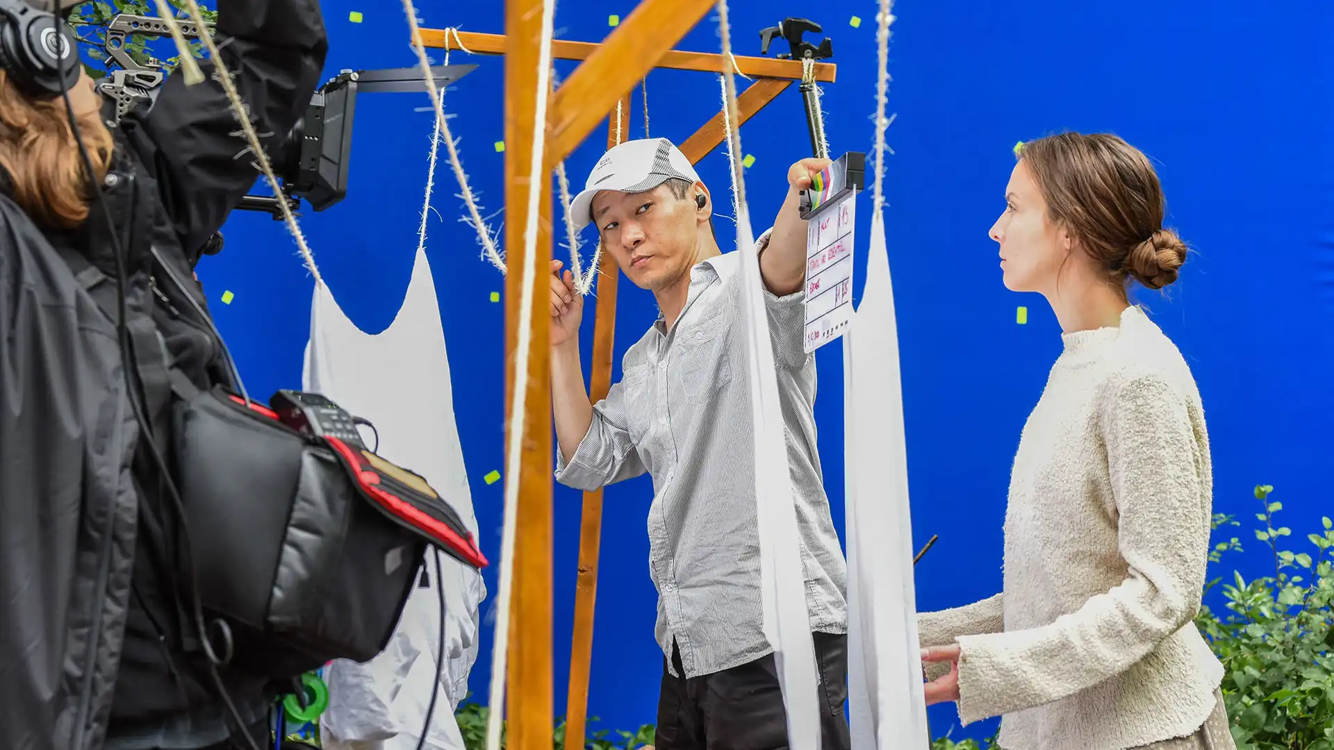 Behind the scenes